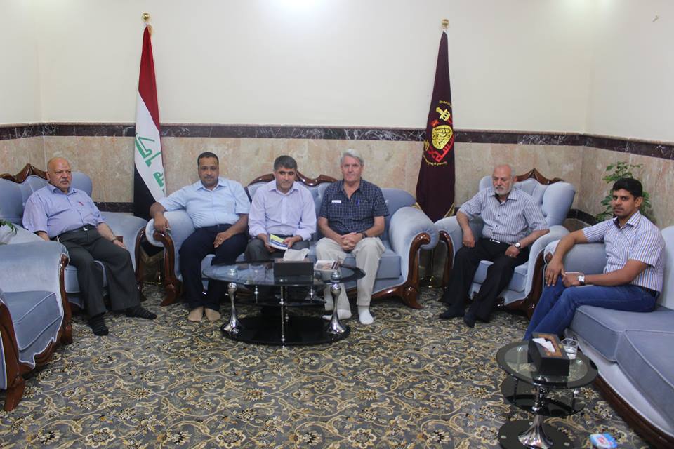 باحث بريطاني في ضيافة المركز