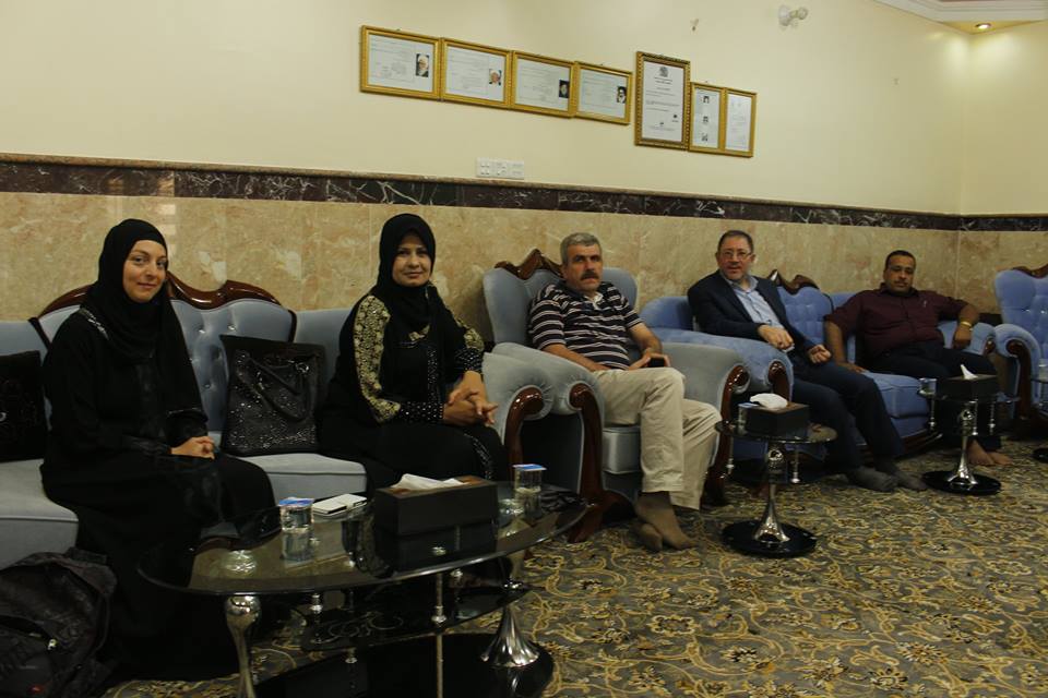 وفد تركي في ضيافة المركز