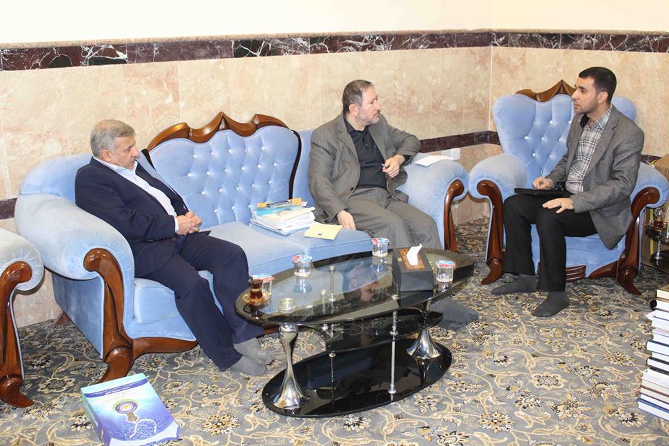 السيد نائب معاون المحافظ في ضيافة المركز