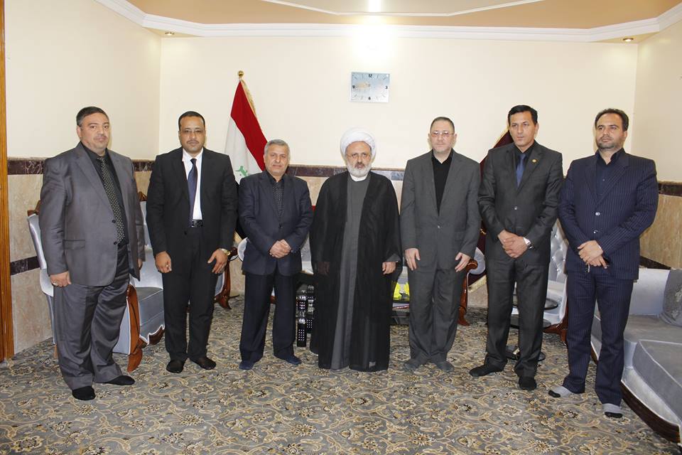 وفد من الجمهورية الاسلامية الايرانية في ضيافة المركز