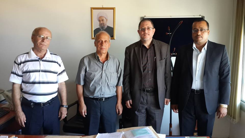 زيارة وفد المركز الى الجامعة الاسلامية في لبنان
