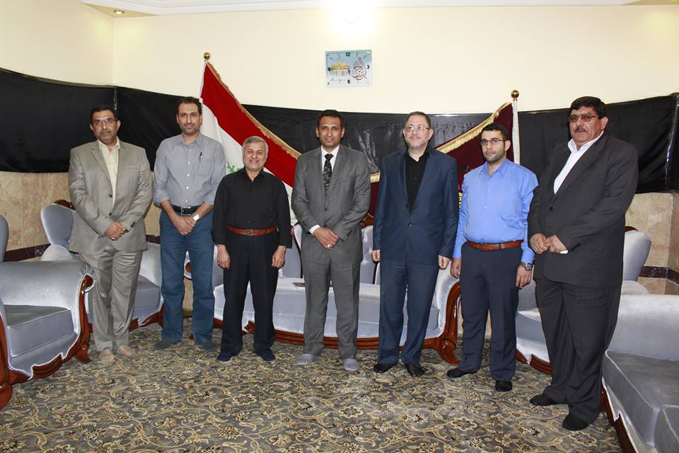 زيارة السيد نائب محافظ كربلاء المقدسة
