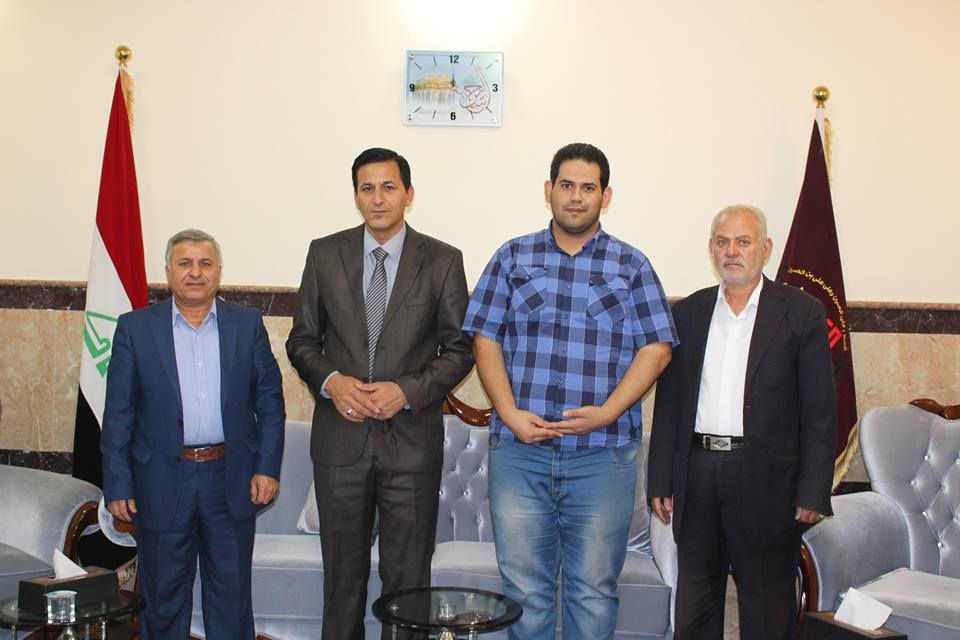السيد محمد عبد العباس في ضيافة المركز