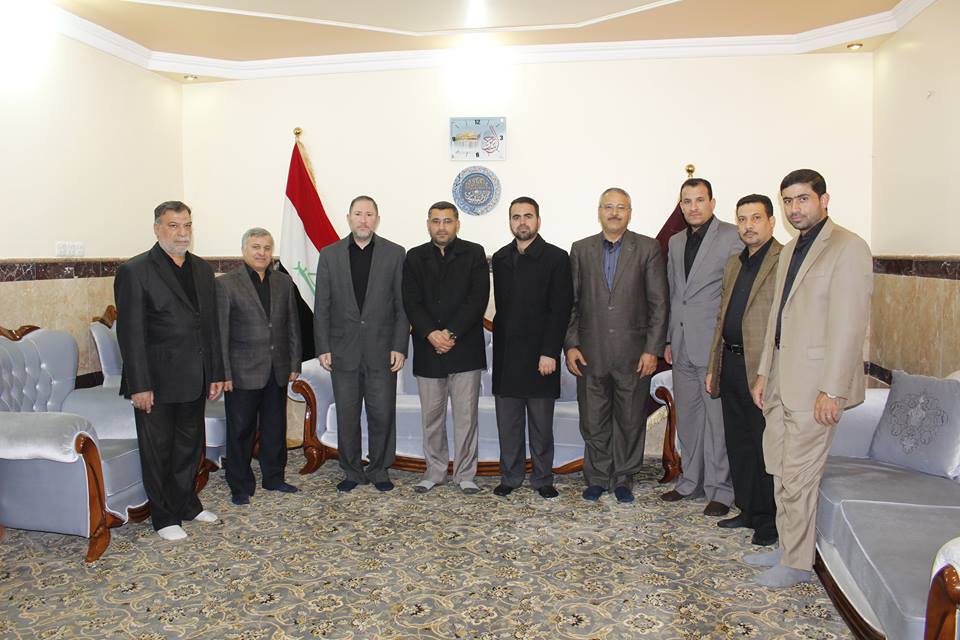 وفد من كلية القانون جامعة كربلاء في ضيافة المركز