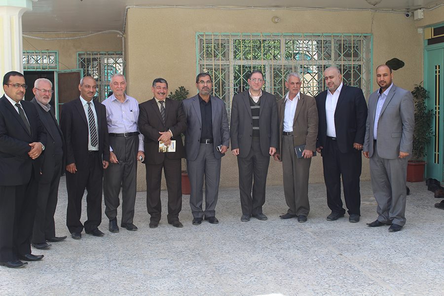 وفد من كلية الزراعة جامعة كربلاء في ضيافة المركز