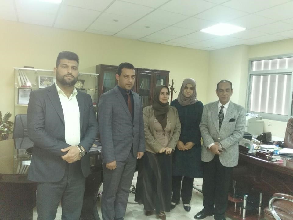 وفدُ من مركز كربلاء يزور الجهاز المركزي للإحصاء