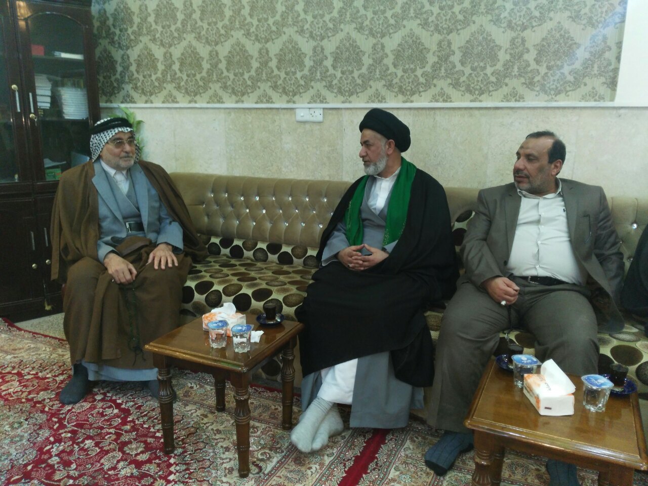 وفد مركز كربلاء للدراسات والبحوث في رحاب الامام القاسم بن موسى بن جعفر(ع)