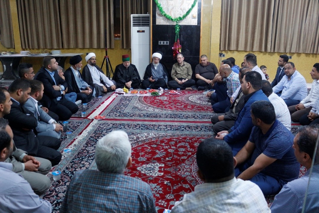 الشيخ الكربلائي والسيد جعفر الموسوي يزوران مركز كربلاء للدراسات والبحوث