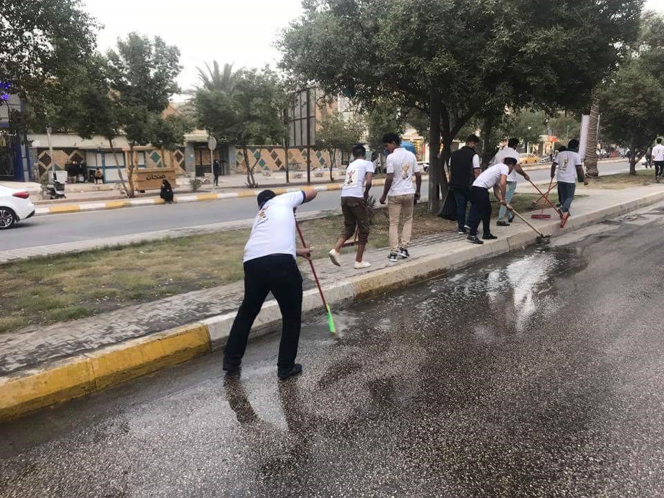 أكثر من 905 ناشط مدني لخدمة زوار اربعينية  الامام الحسين (عليه السلام)