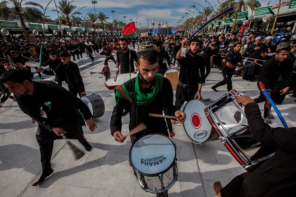 الجدول الخاص بنزول مواكب العزاء لزيارة الأربعين