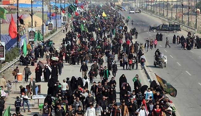 ارض الطف تهتز تحت اقدام الزائرين