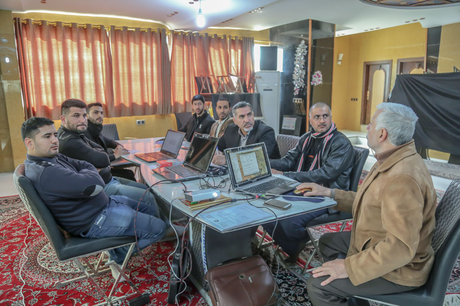 مركز الدراسات ينظم دورة في نظم الجغرافية ونظام (utm)