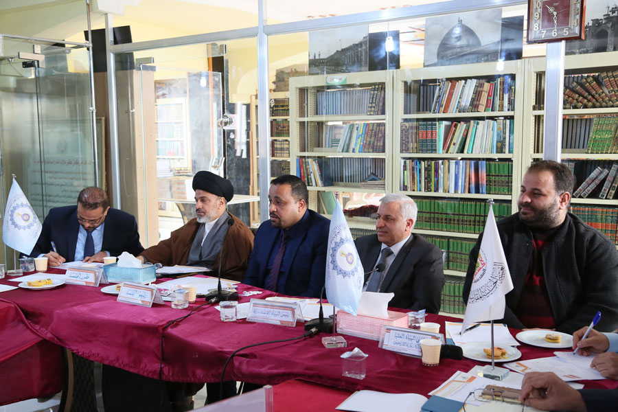 عقدَ الاجتماع الدوري الثالث للمجلس الأكاديمي العلمي لزيارة الأربعين المليونية في مركز كربلاء للدراسات