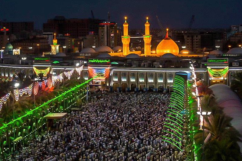 بين الحرمين الشريفين تكتسي بالزينة والمصابيح ابتهاجاً بإفراح شهر شعبان المبارك