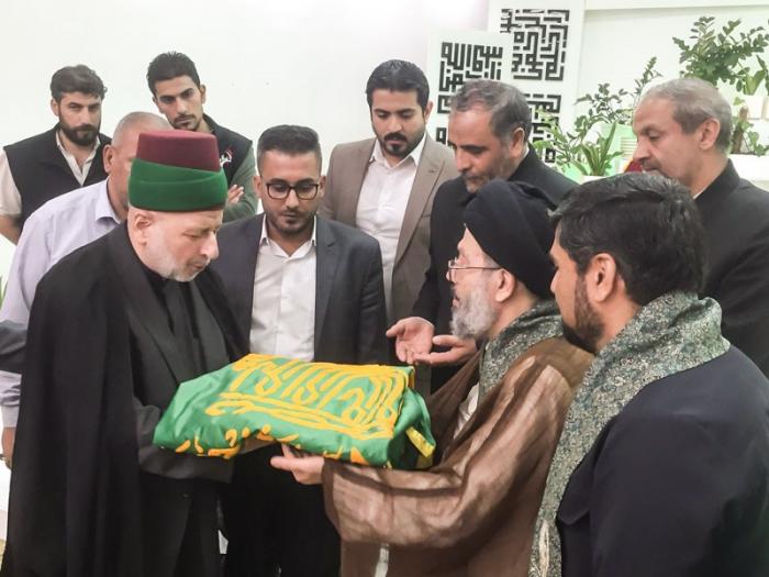 وحدة العلاقات والاعلام في المركز تشارك في حفل ولادة الإمام الرضا واخته فاطمة المعصومة (عليهما السلام).