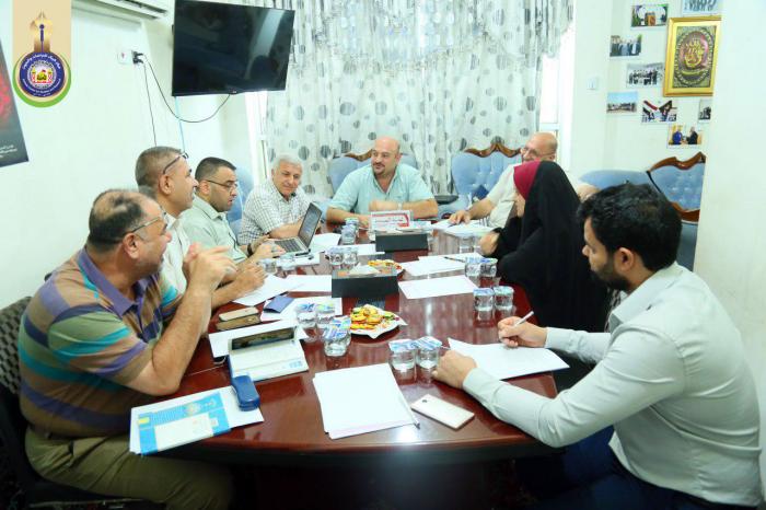 الاجتماع الرابع للجنة الصحة في المجلس الأكاديمي العلمي