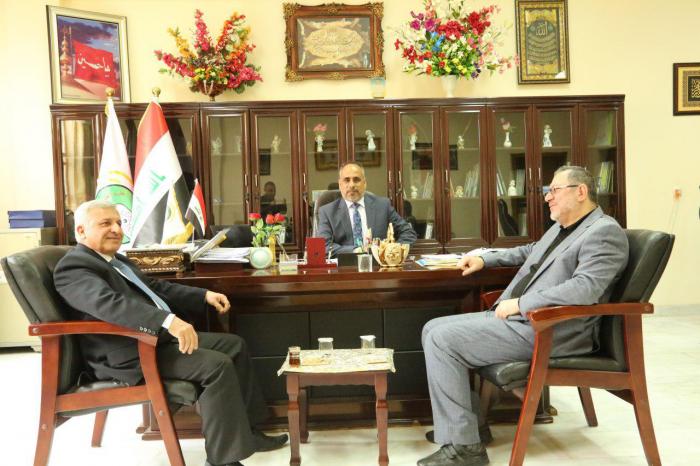 مركز كربلاء في ضيافة عمادة كلية العلوم جامعة كربلاء