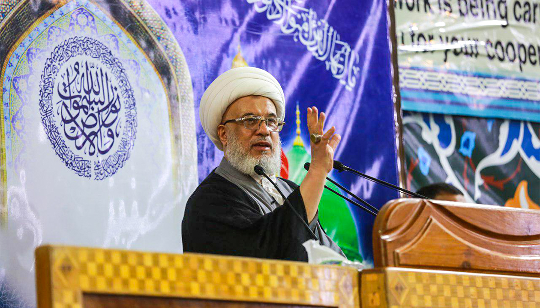 المرجعية العليا تدعو للابتعاد عن حل النزاعات بالقوة والسلاح والعنف وتحذر من (الاهواء الشخصية) و (الامزجة النفسية)