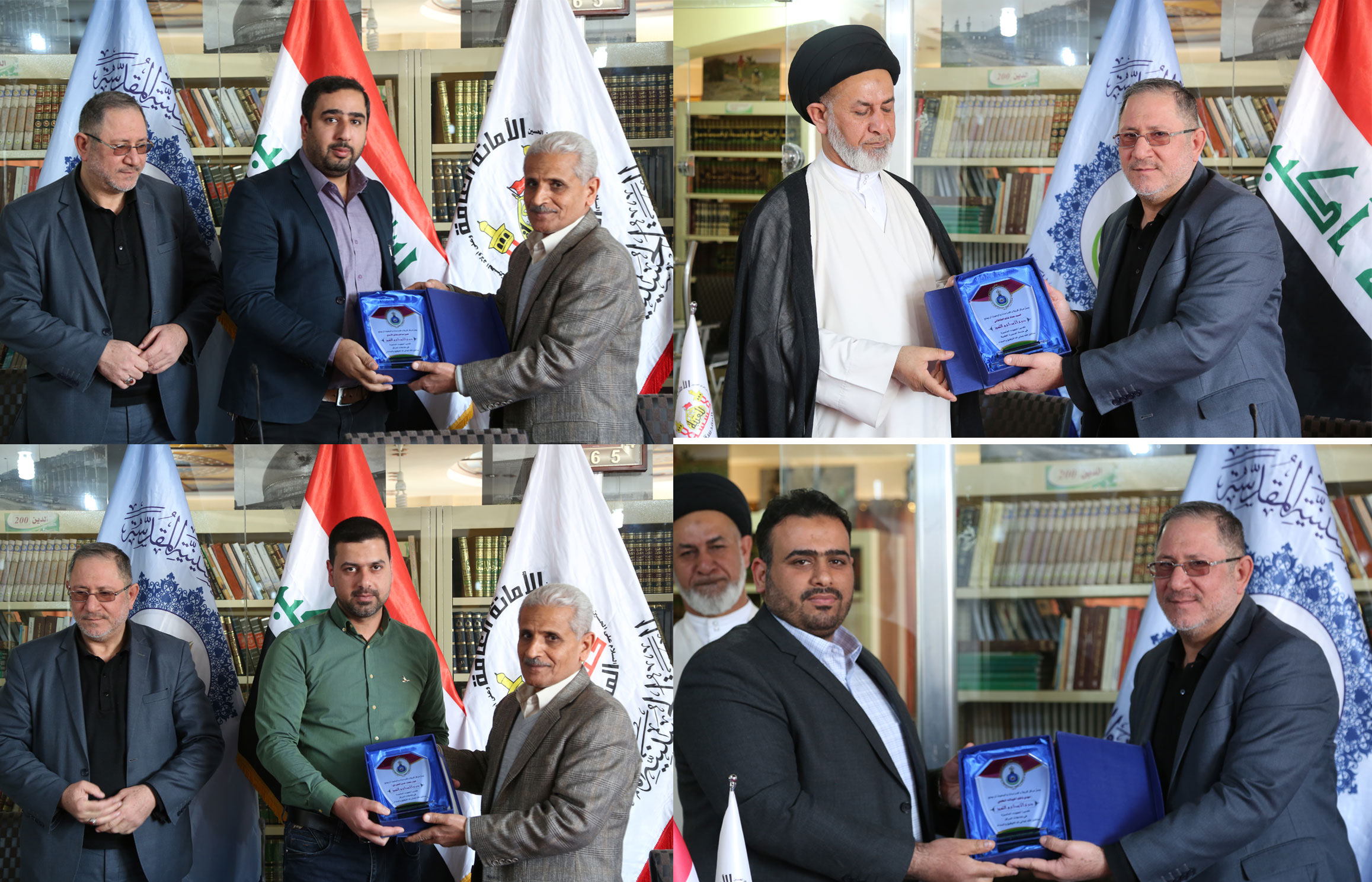 مركز كربلاء للدراسات والبحوث يكرّم عدداً من منتسبيه المتميزين...