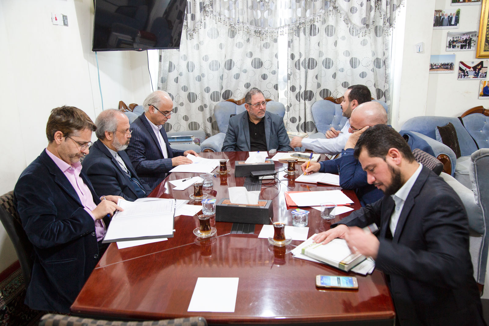 إنطلاق فعاليات الإجتماع الثاني بين مركز كربلاء وجامعة طهران للعلوم الطبية