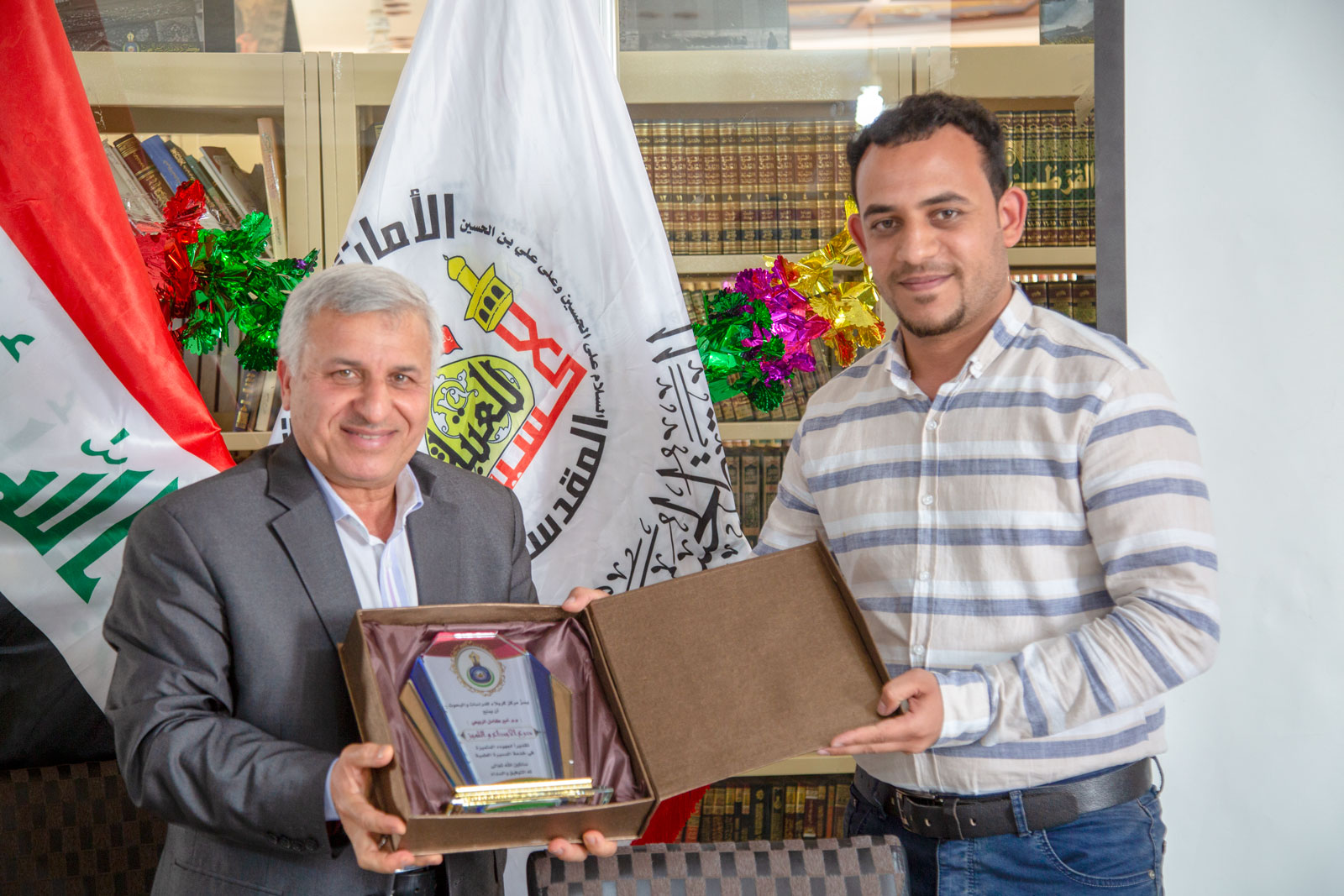 مركز كربلاء للدراسات والبحوث يكرّم عدداً من منتسبيه المتميزين......