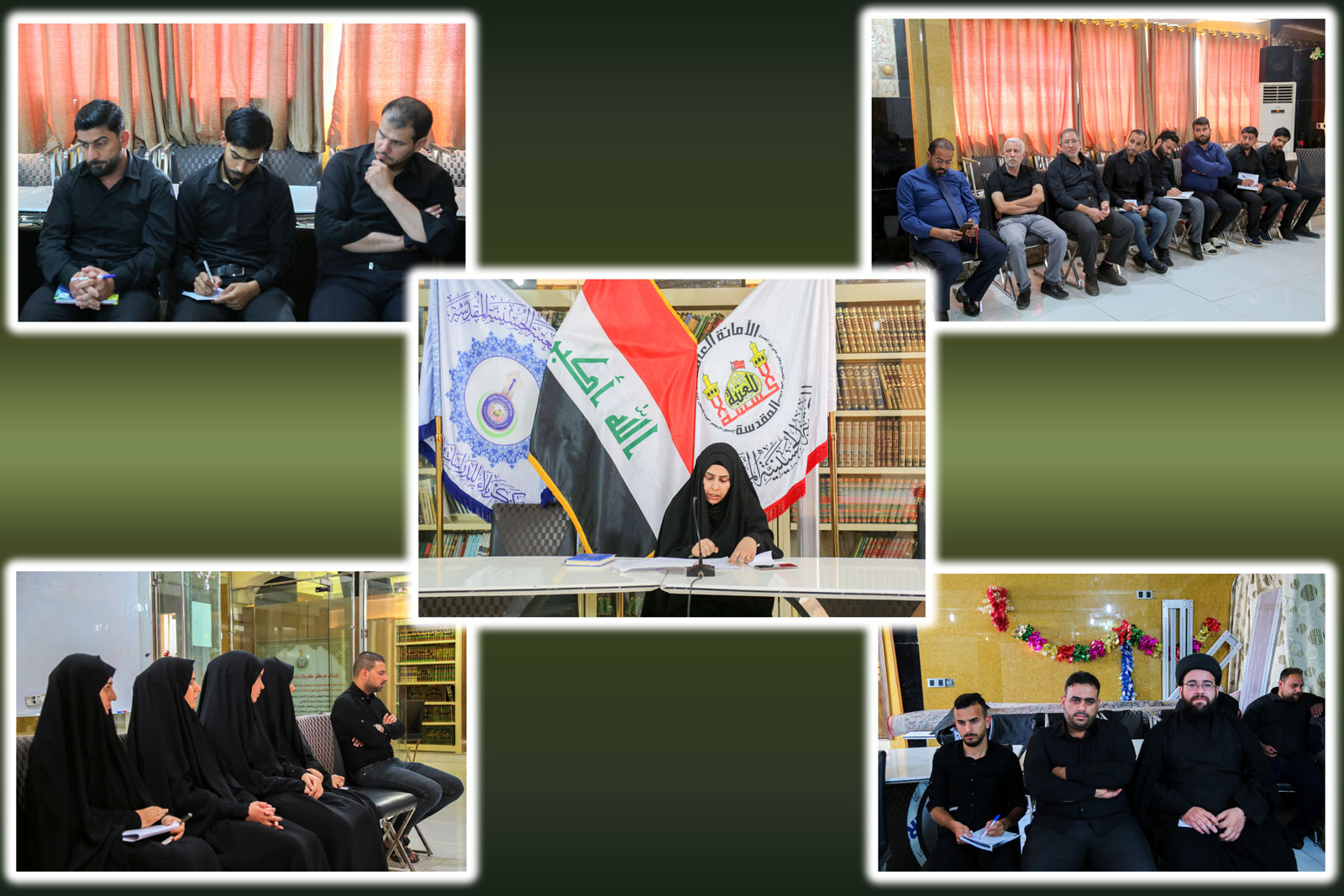 بنات الامام الحسين بين المدينة وطـــف كربلاء 61هـ.
