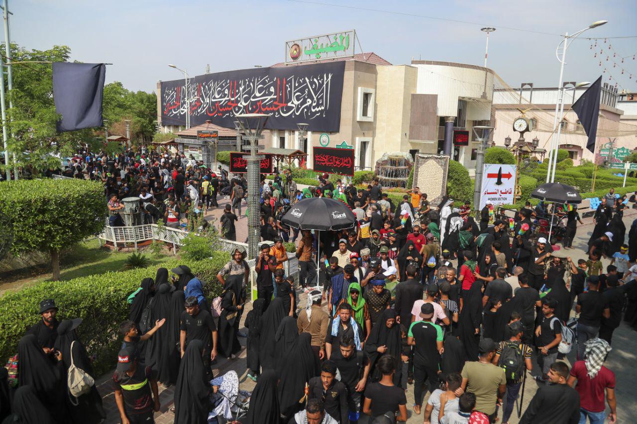 أكثر من 164الف وجبة توزع مدينة الامام الحسين للزائرين