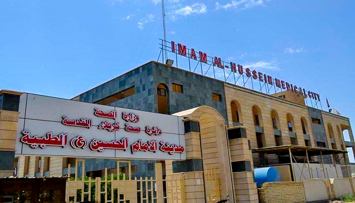 صحة كربلاء استقبلت قرابة (مليون وثمانمائة ألف) مراجع من زائري اربعينية الامام الحسين