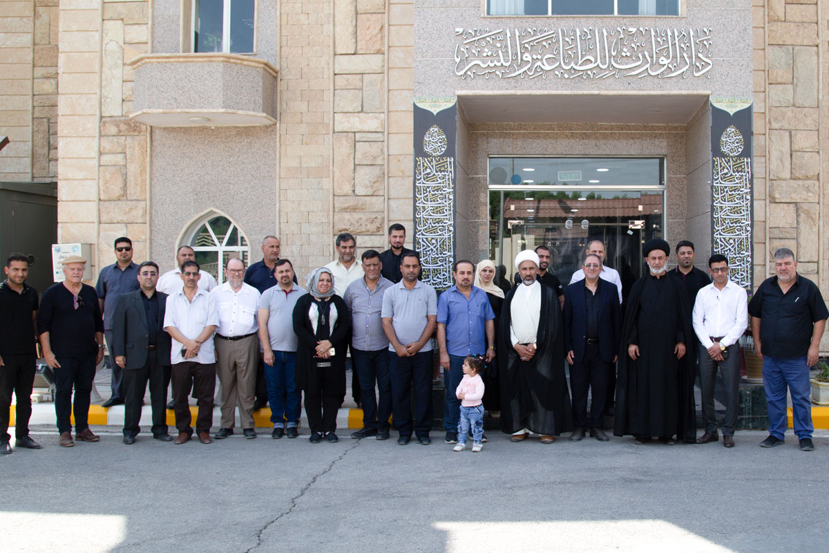 انبهار الوفود الأجنبية والعربية بعد زيارتهم لمشاريع العتبة الحسينية