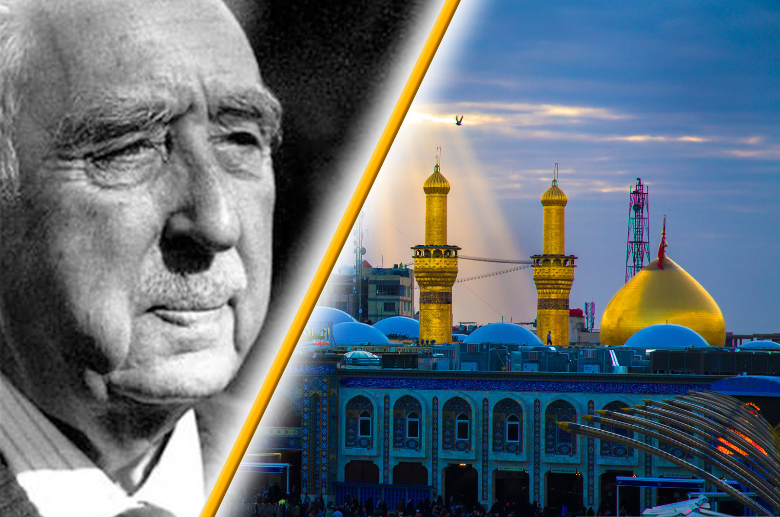 ماذا قال جاك بريك عن مدينة كربلاء