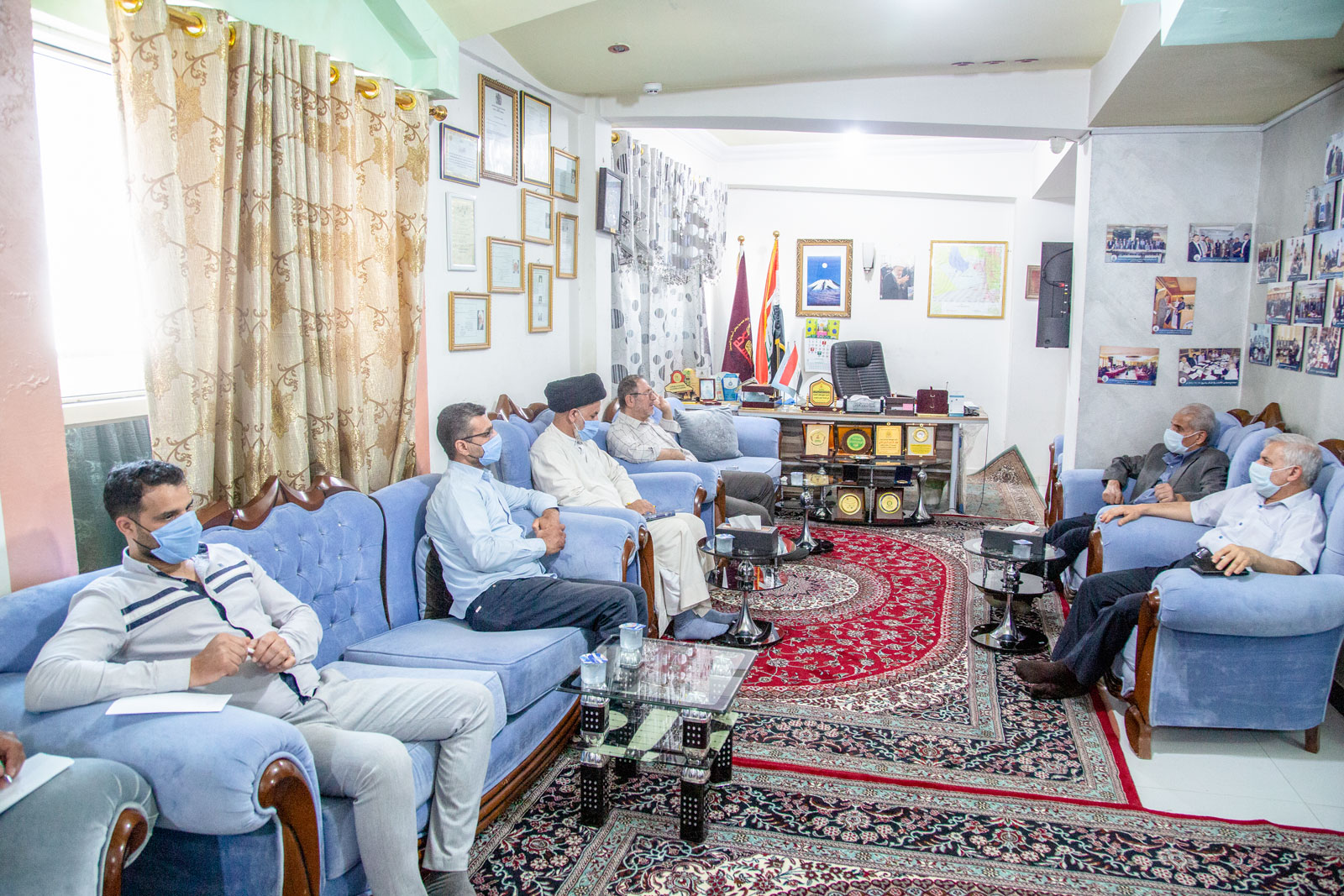 مركز كربلاء يعقد إجتماعاً خاصاً بوحدتيّ خطب الجمعة والمكتبة