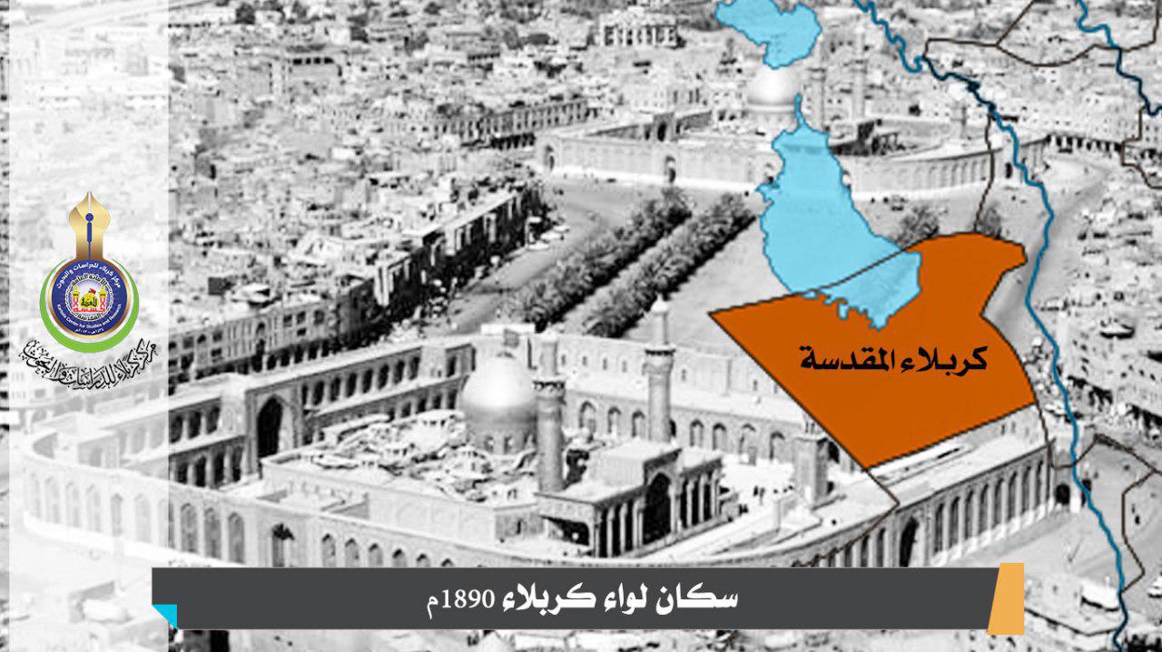 سكان لواء كربلاء 1890م