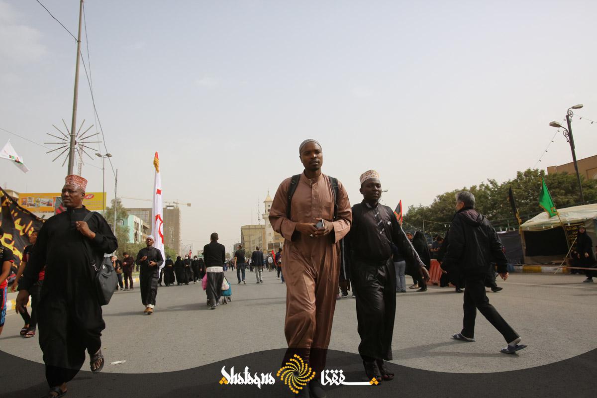 مسيرة أربعينية الإمام الحسين بلسان مسيحي مستبصر