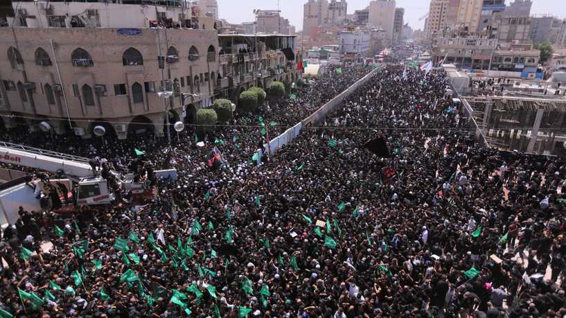 185 اعلاميا وستون فضائية وعشرات الاذاعات والوكالات تغطي وقائع زيارة الاربعين في كربلاء