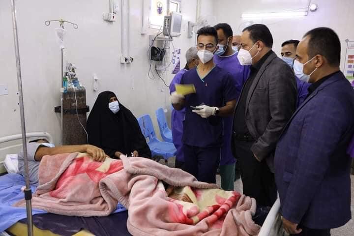 صحة كربلاء توجه مستشفى الحسينية بزيادة وتيرة عملها بشأن الخدمات الصحية للزائرين
