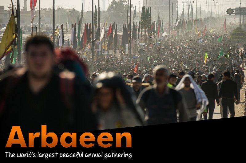 Believers Hold Arbaeen Mourning Rituals in Karbala, Iraq