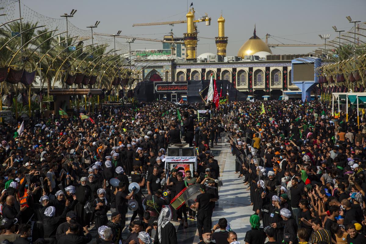 Arbaeen Mourning Ceremonies in Bain-Ul-Haramain