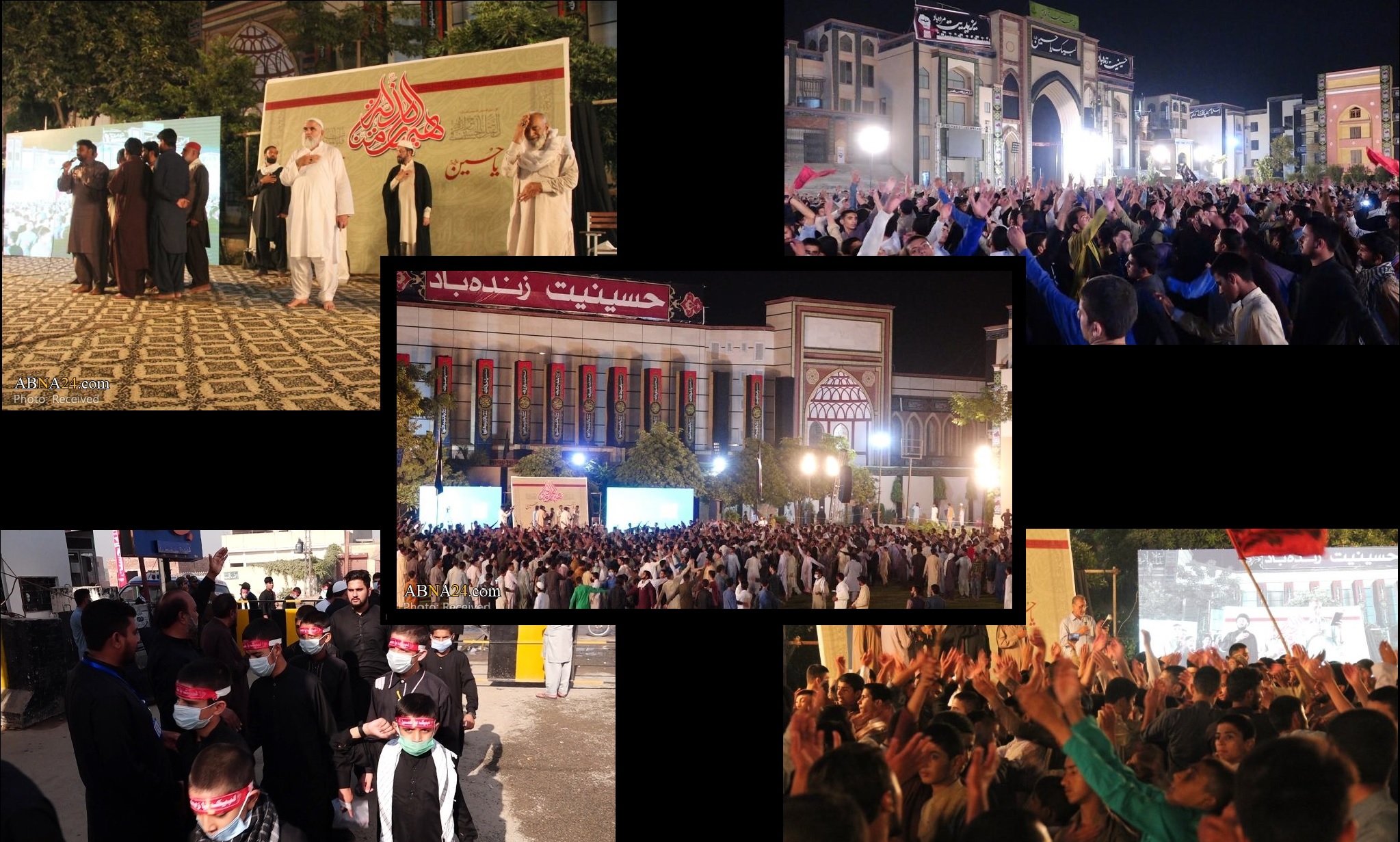 Photos: Night of Arbaeen Mourning Ceremony in Pakistan