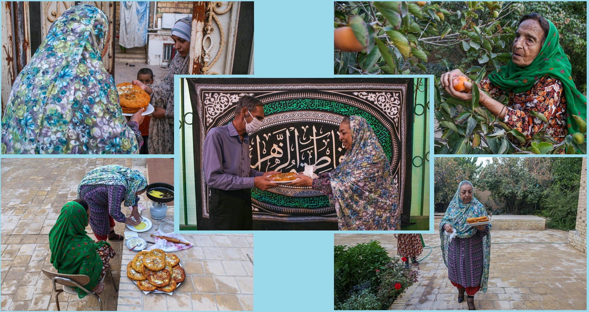Photos: Zoroastrian Family Donates On Arbaeen for the Love of Imam Hussein