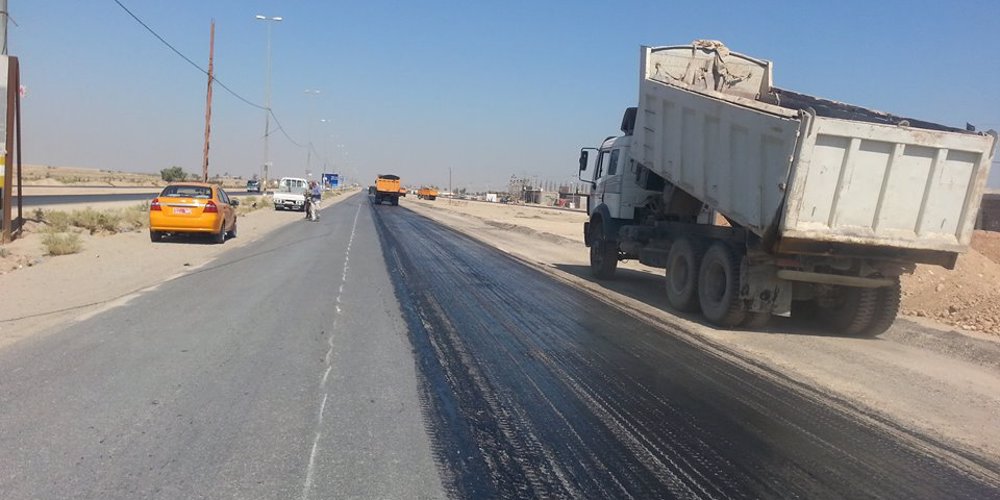 طرق وجسور كربلاء تباشر بعدد من المشاريع في قضاء الحسينية