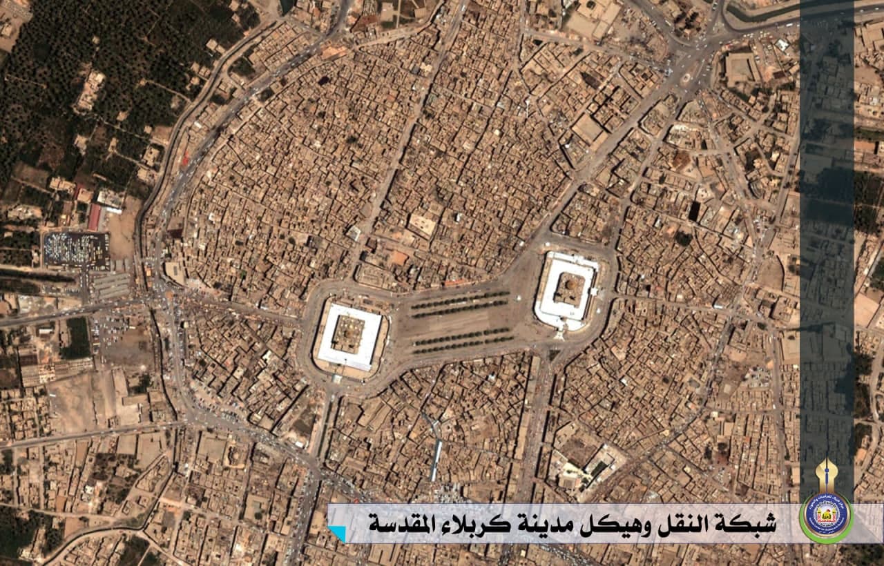 شبكة النقل وهيكل مدينة كربلاء المقدسة