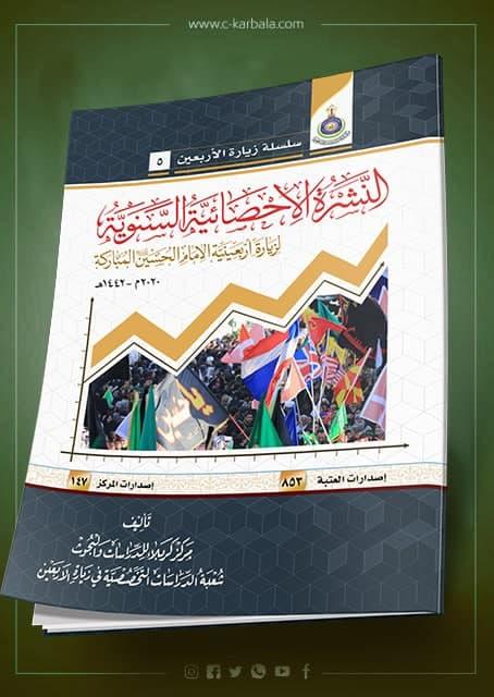 النشرة الإحصائية لزيارة الأربعين لعام 2020