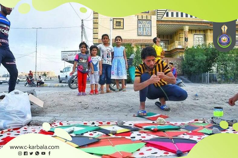 عادات كربلائية قديمة خلال شهر رمضان المبارك... الطائرات الورقية