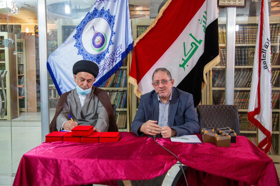 بمناسبة الذكرى العطرة لمولد الإمام الحسن (ع)... مركز كربلاء يكرّم عدداً من منتسبيه المتميزين