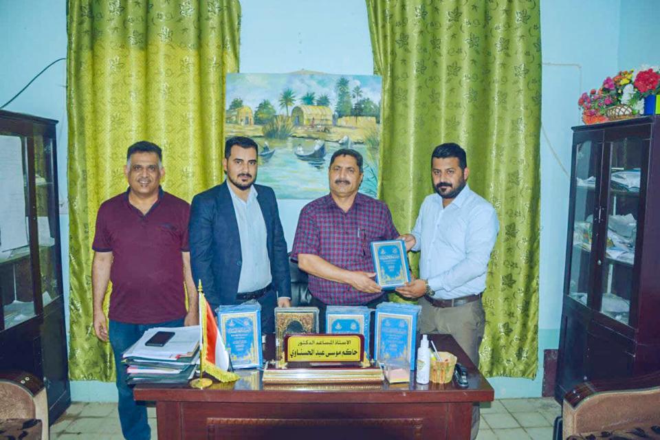 مركز كربلاء يبحث آفاق التعاون العلمي مع الكلية التربوية المفتوحة بكربلاء