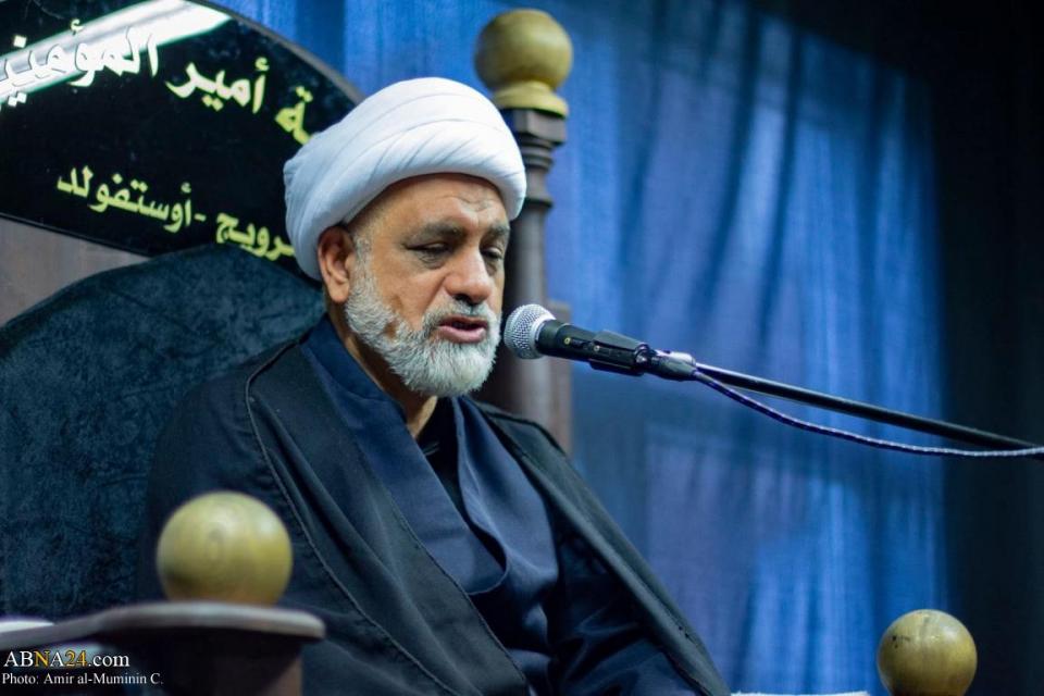 بالصور: مراسيم العزاء بذكرى إستشهاد الإمام الجواد "ع" في النرويج