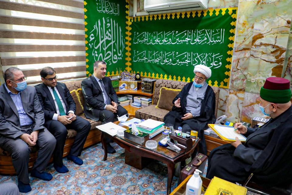 تجديد مذكرة للتعاون العلمي والثقافي بين العتبة الحسينية المقدسة / مركز كربلاء للدراسات والبحوث ووزارة التعليم العالي والبحث العلمي