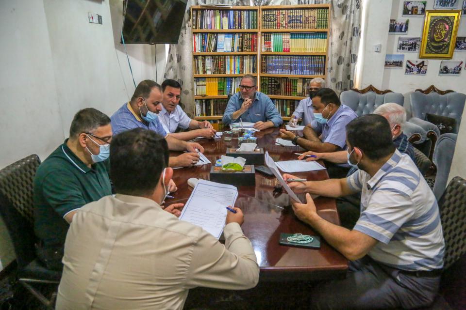 مركز كربلاء للدراسات والبحوث يعقد اجتماعا خاصا لمناقشة المستجدات لمؤتمر زيارة الأربعين