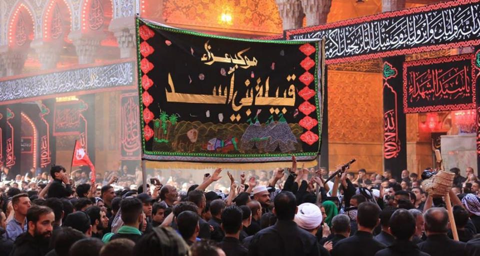تزامنا ً مع ذكرى دفن الأجساد الطاهرة  ..  عشائر بني اسد في مقدمة مواكب العزاء
