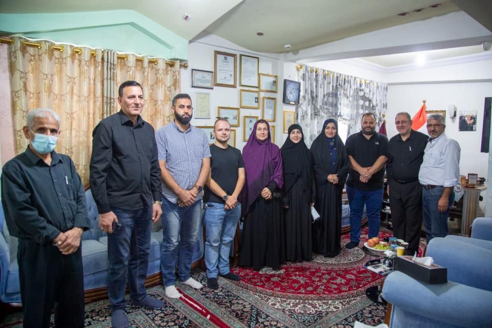 الوفود الدولية في زيارة لمركز كربلاء للدراسات والبحوث بعد ختام المؤتمر